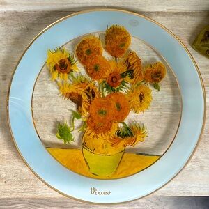 VINCENT VAN GOGH DECORATIVE PLATE
